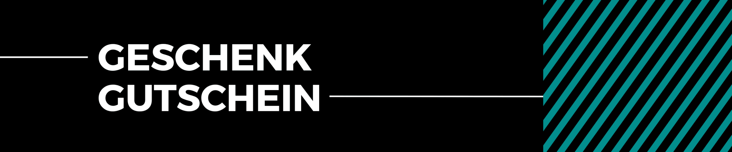 Geschenk Gutschein Banner